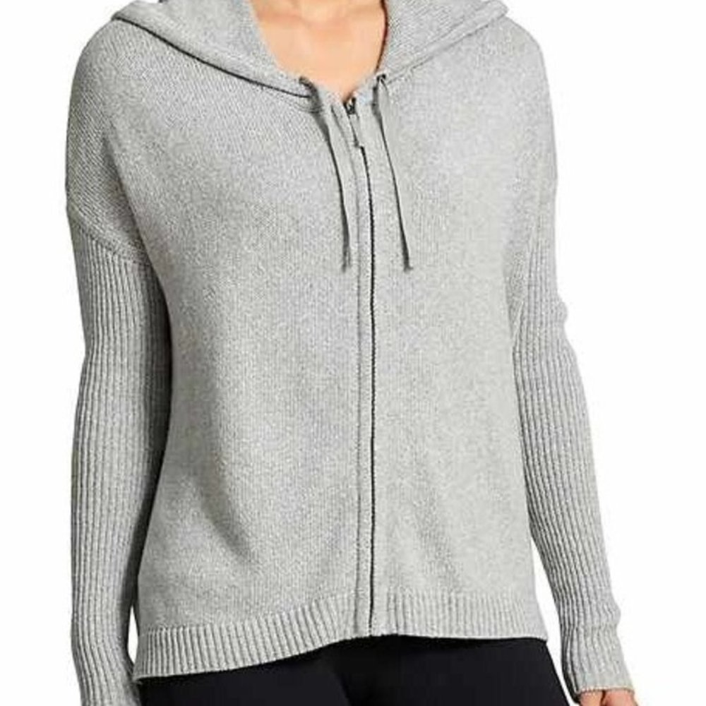 Athleta Revive zip up hoodie sweater size S
